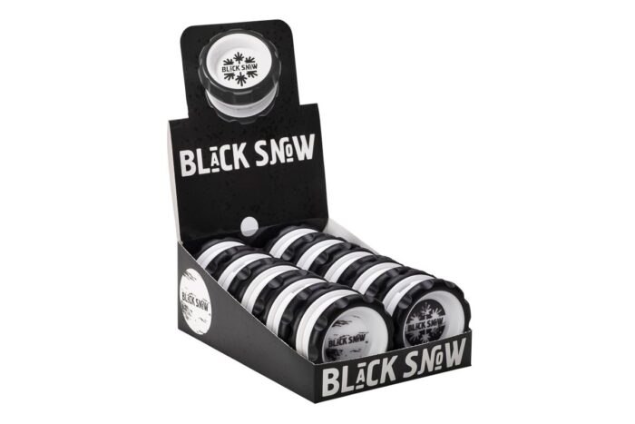 גריינדר פלסטיק איכותי עם גומייות בלאק סנואו - black snow